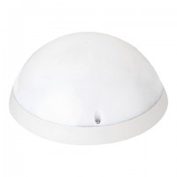 Світильник пластиковий Акуа Повний Місяць Опал з датчиком руху білий