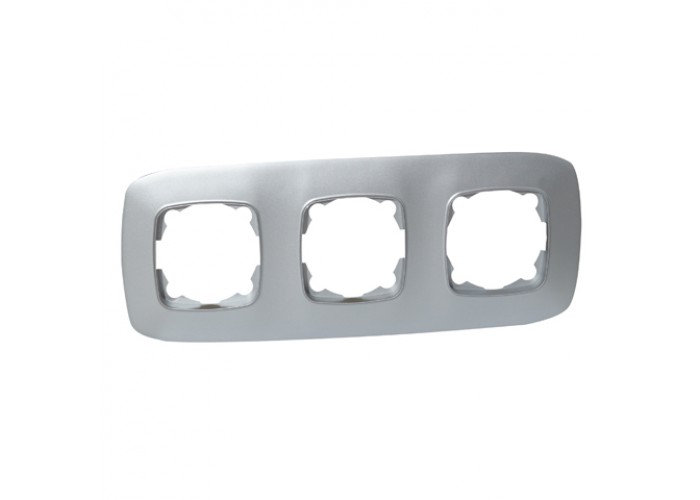 Рамка 3-на срібло ELA