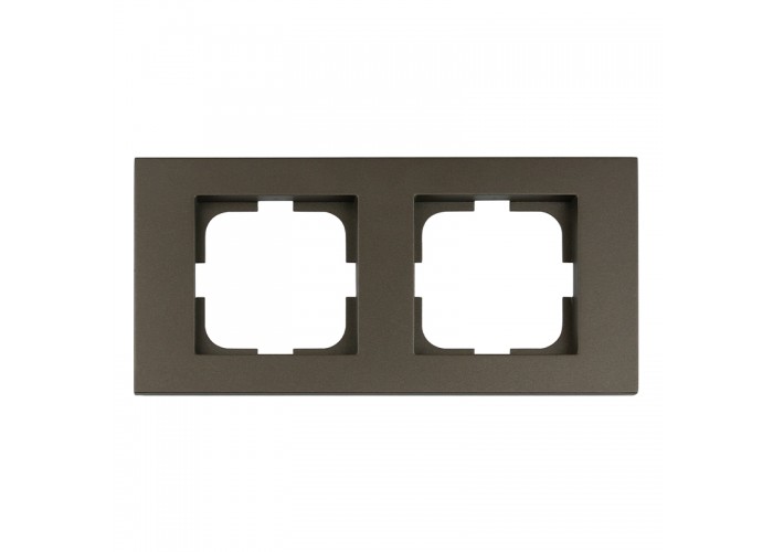 Рамка 2-на GRANO мока