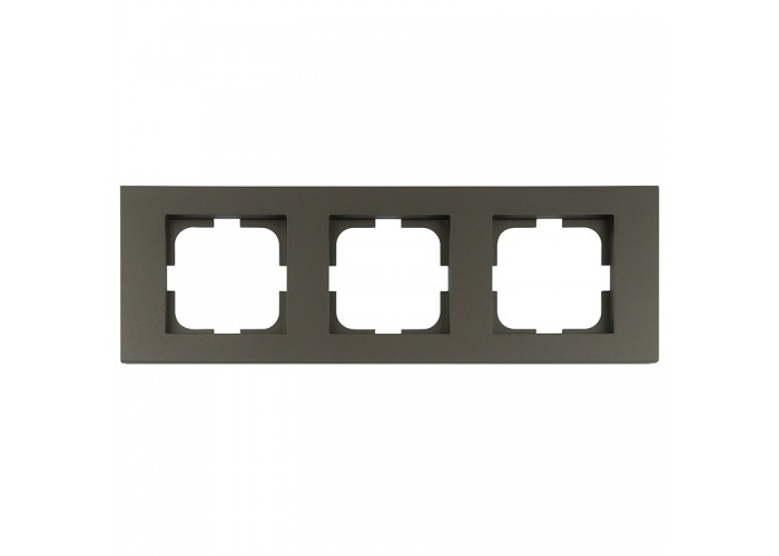 Рамка 3-на GRANO мока