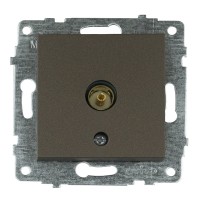 Механізм розетки телевізійної прохідної GRANO мока