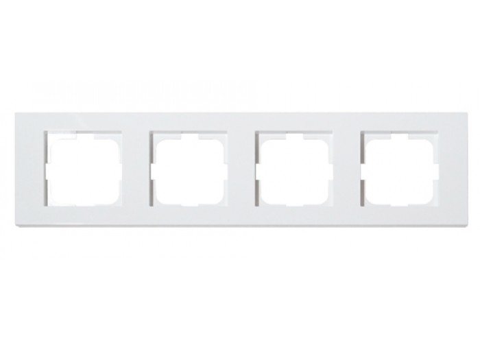 Рамка 4-на біла GRANO