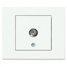 Розетка супутникова біла GRANO