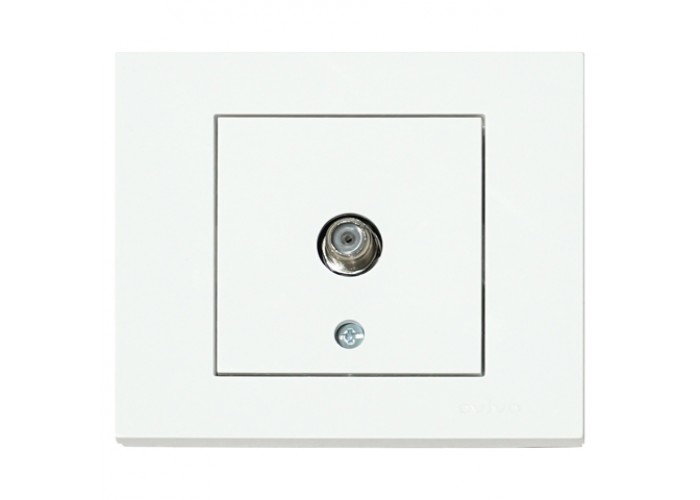 Розетка спутниковая белая GRANO