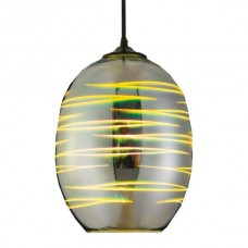 Світильник підвісний LASER Е27 3D-ефект овальний