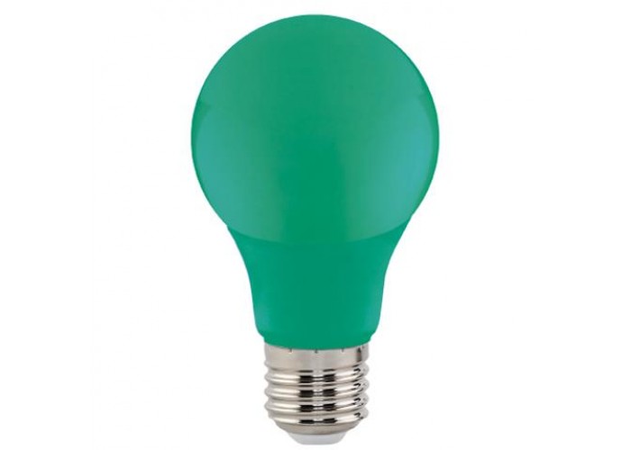 Світлодіодна лампа SPECTRA 3W E27 зелена