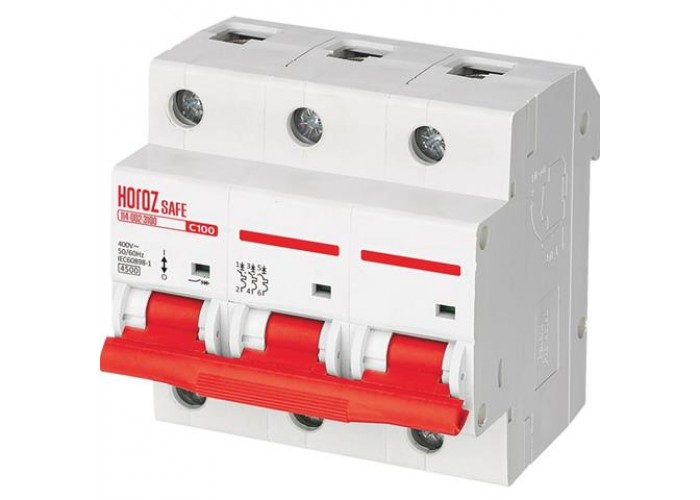 Автоматический выключатель SAFE 100А 3P С