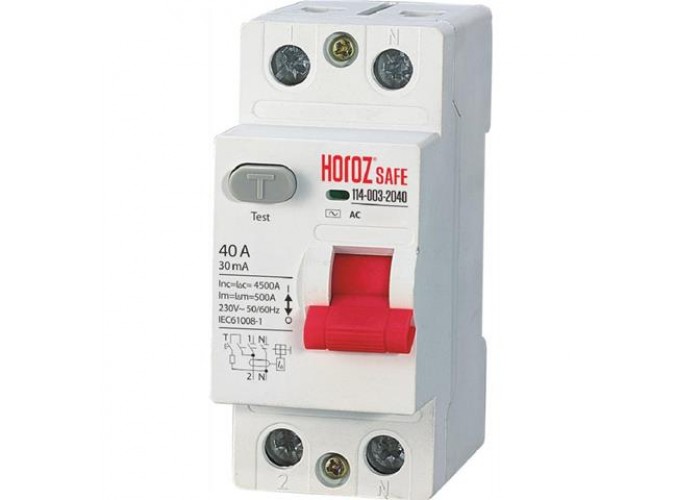 ПЗВ SAFE 40А 2P