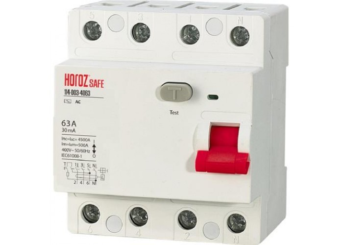 ПЗВ SAFE 63А 4P