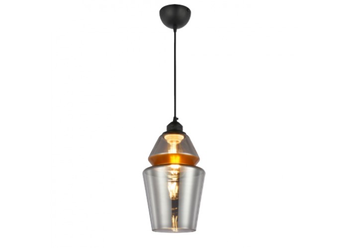 Світильник підвісний SPARK-2 титановий+мідь