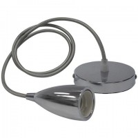 Светильник подвесной EDISON Е27 хром