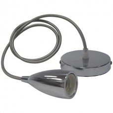 Світильник підвісний EDISON Е27 хром