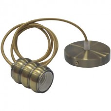 Світильник підвісний GAUSS Е27 бронза