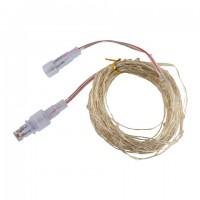 Гірлянда вулична світлодіодна вологозахищена в силіконі MONTANA синя