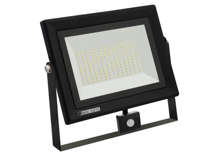 Прожектор светодиодный с датчиком  PARS/S-100 100W 6400K