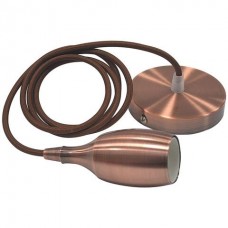 Світильник підвісний WEBER Е27 мідь