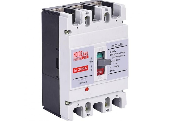 Шафовий автоматичний вимикач SAFE 200А 3P С