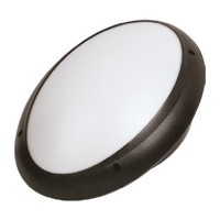 Світильник пластиковий Акуа Опал Овал чорний