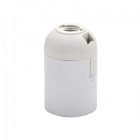 Патрон пластиковий Е27 білий