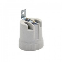 Патрон керамический E27 с лапкой