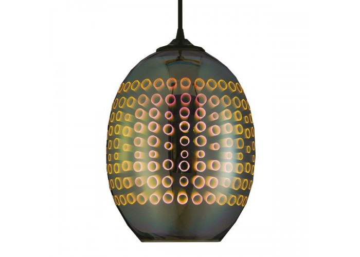 Светильник подвесной RADIAN Е27 3D-эффект овальный