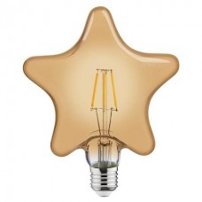 Cвітлодіодна лампа FILAMENT RUSTIC STAR-6 6W E27 2200К