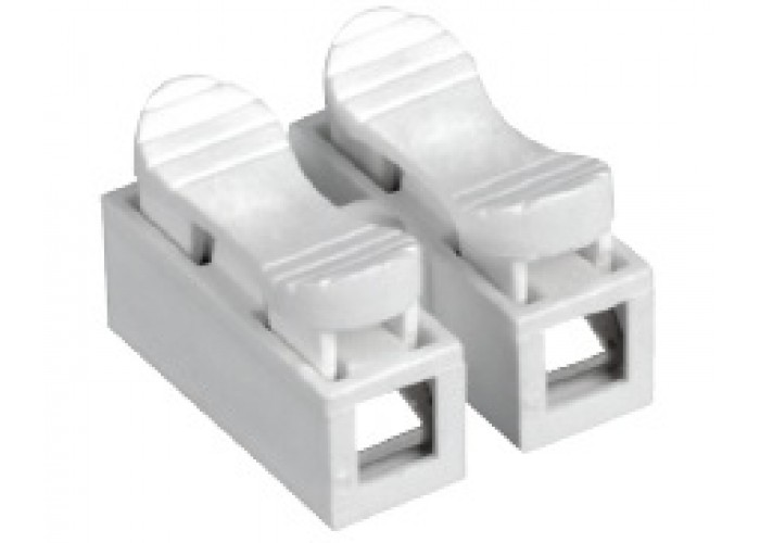 Роз'єм 2-х полюсний 6мм WIRE SPRING-2/6