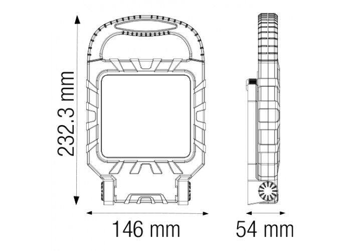 Прожектор світлодіодний PROPORT-20 20W