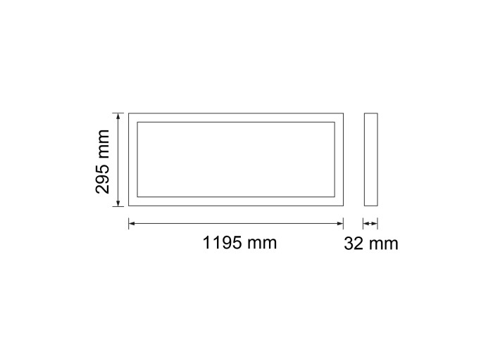 Світильник врізний TAURUS-48 48W білий