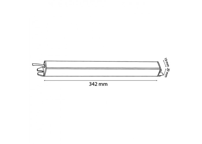 Слим драйвер для ленты LED VIPA-72