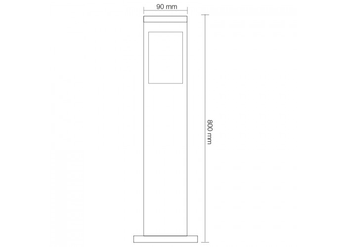 Світильник садово-парковий KAVAK/SQ-5  Е27