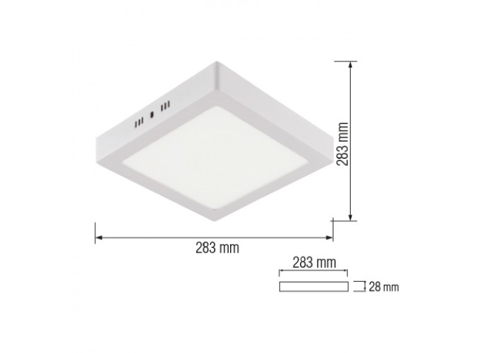 Світлодіодний світильник ARINA-28 28W 3000K