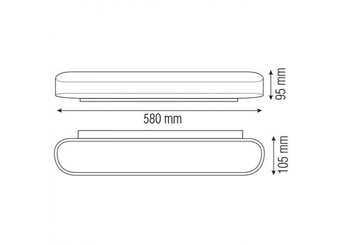 Світлодіодний світильник настінний BELEN-18