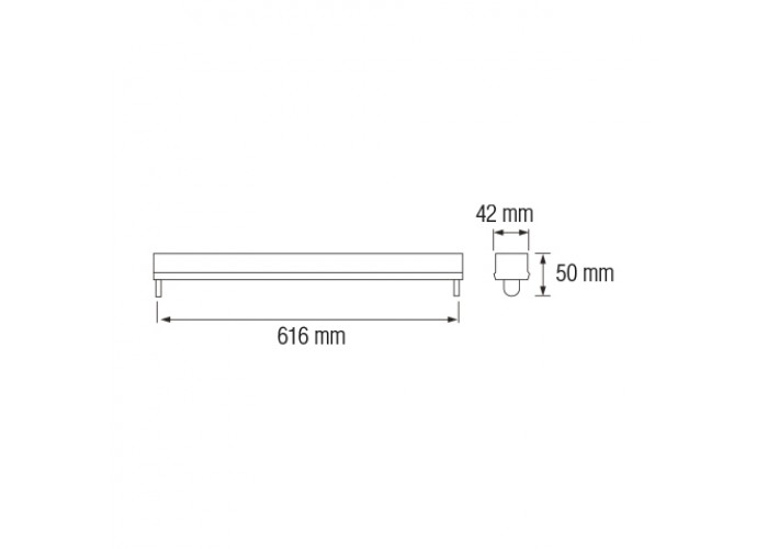 Корпус для LED ламп TUBOFIX-60