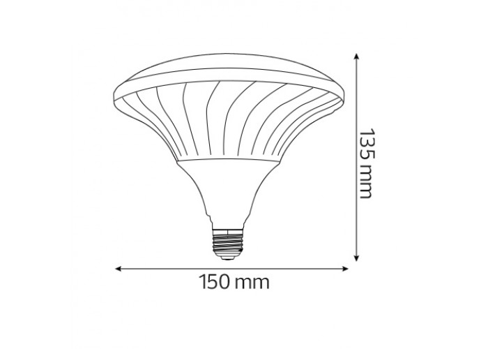 Світлодіодна лампа UFO PRO-50 50W E27 6400K