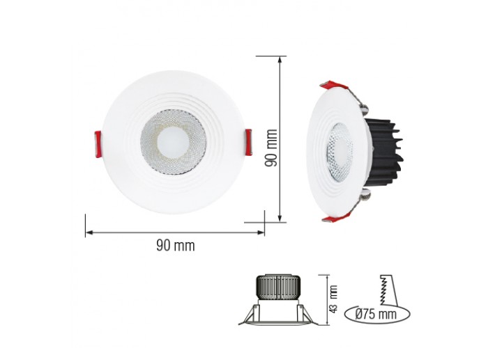 Світлодіодний світильник  VANESSA-5 5W 6400K