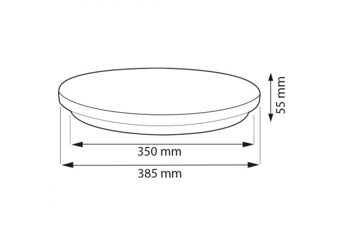 Светодиодный светильник ELECTRON-36 36W 6400k