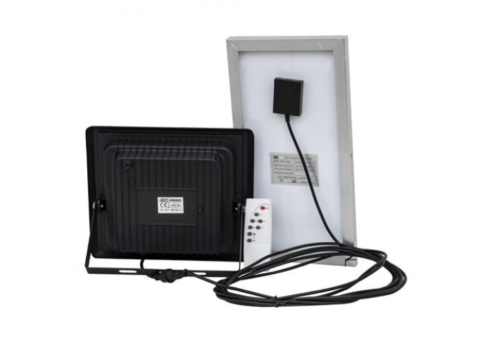 Прожектор светодиодный с солнечной панелью TIGER-25 25W 6400K