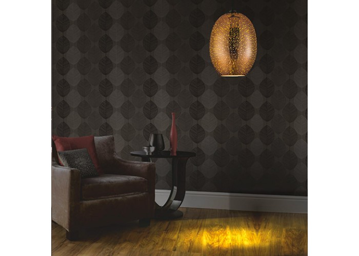 Світильник підвісний QUANTUM Е27 3D-ефект мідь овальний